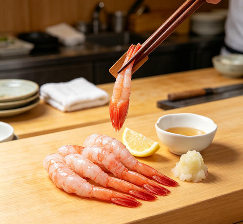 Poached Shrimp