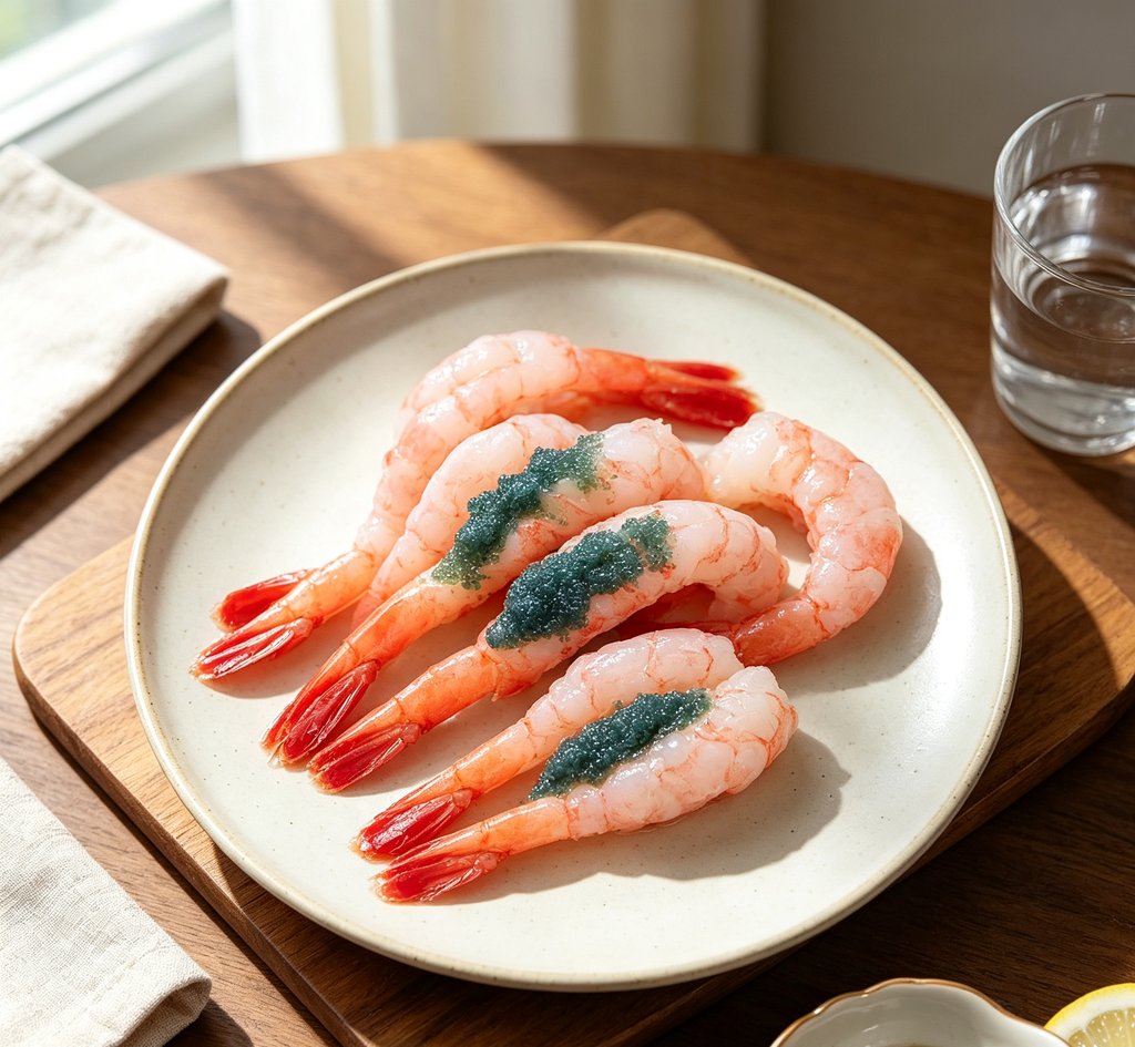 Poached Shrimp