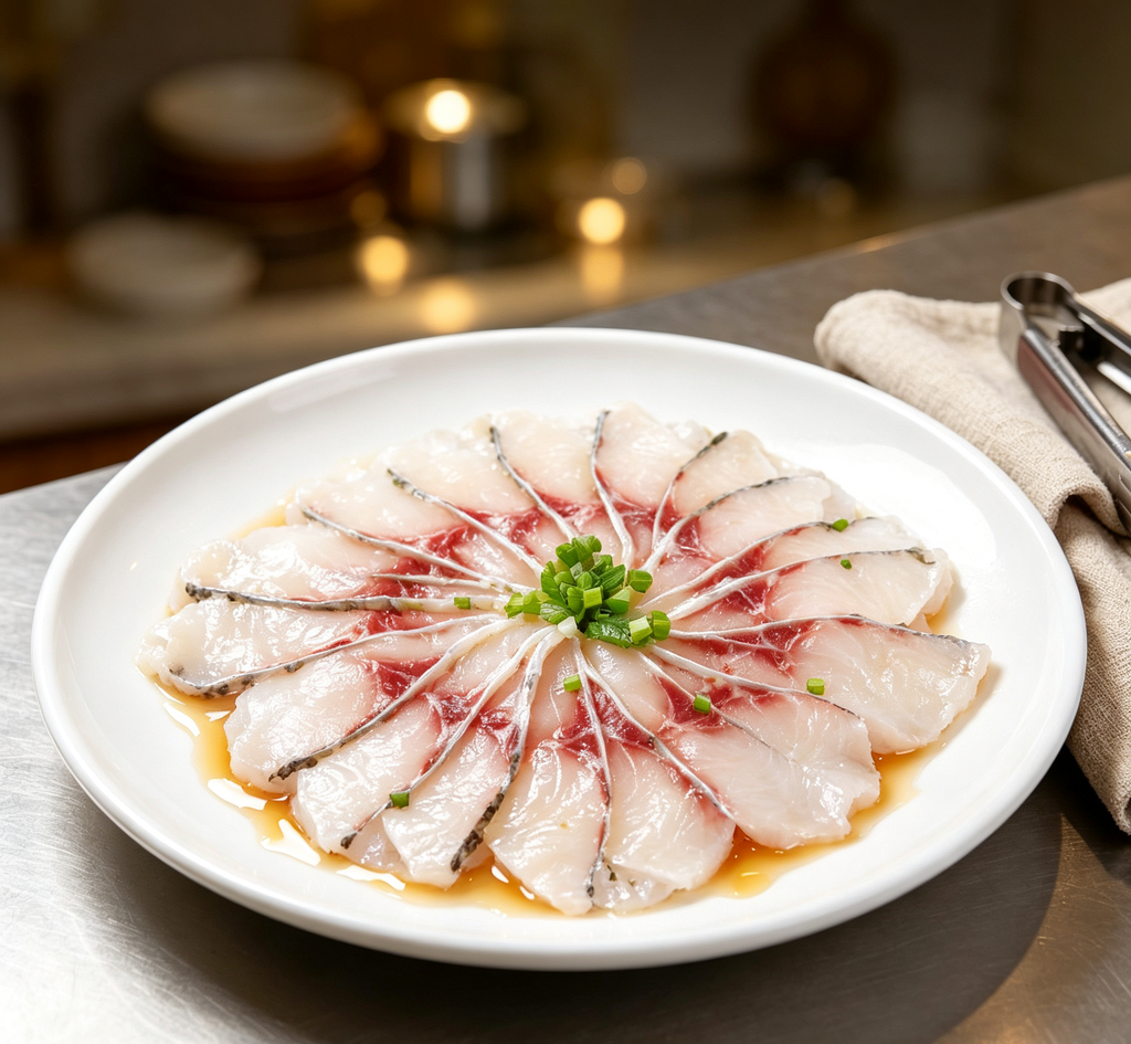 Sashimi-Style Fish Platter