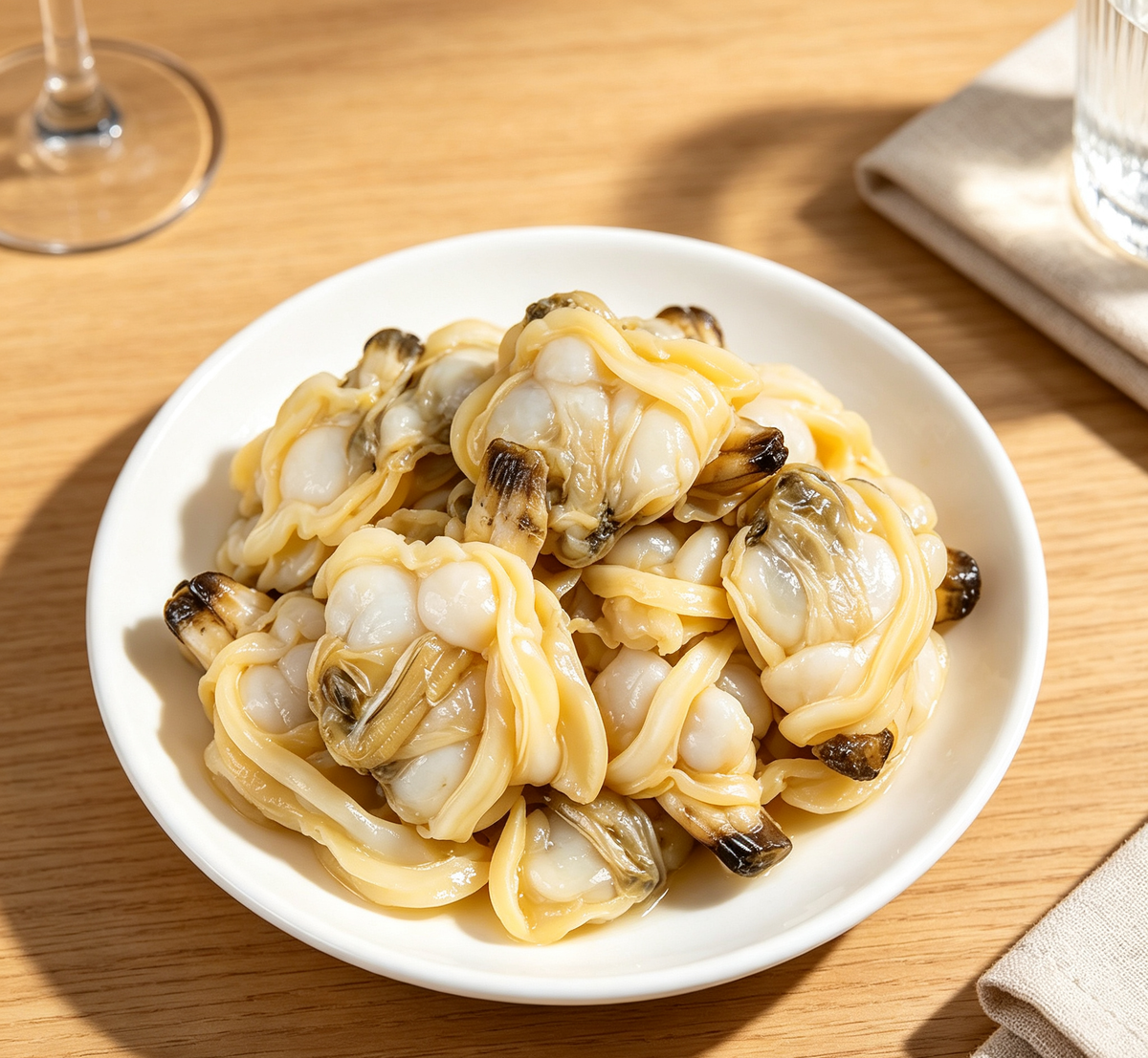 Clams in Cream Sauce