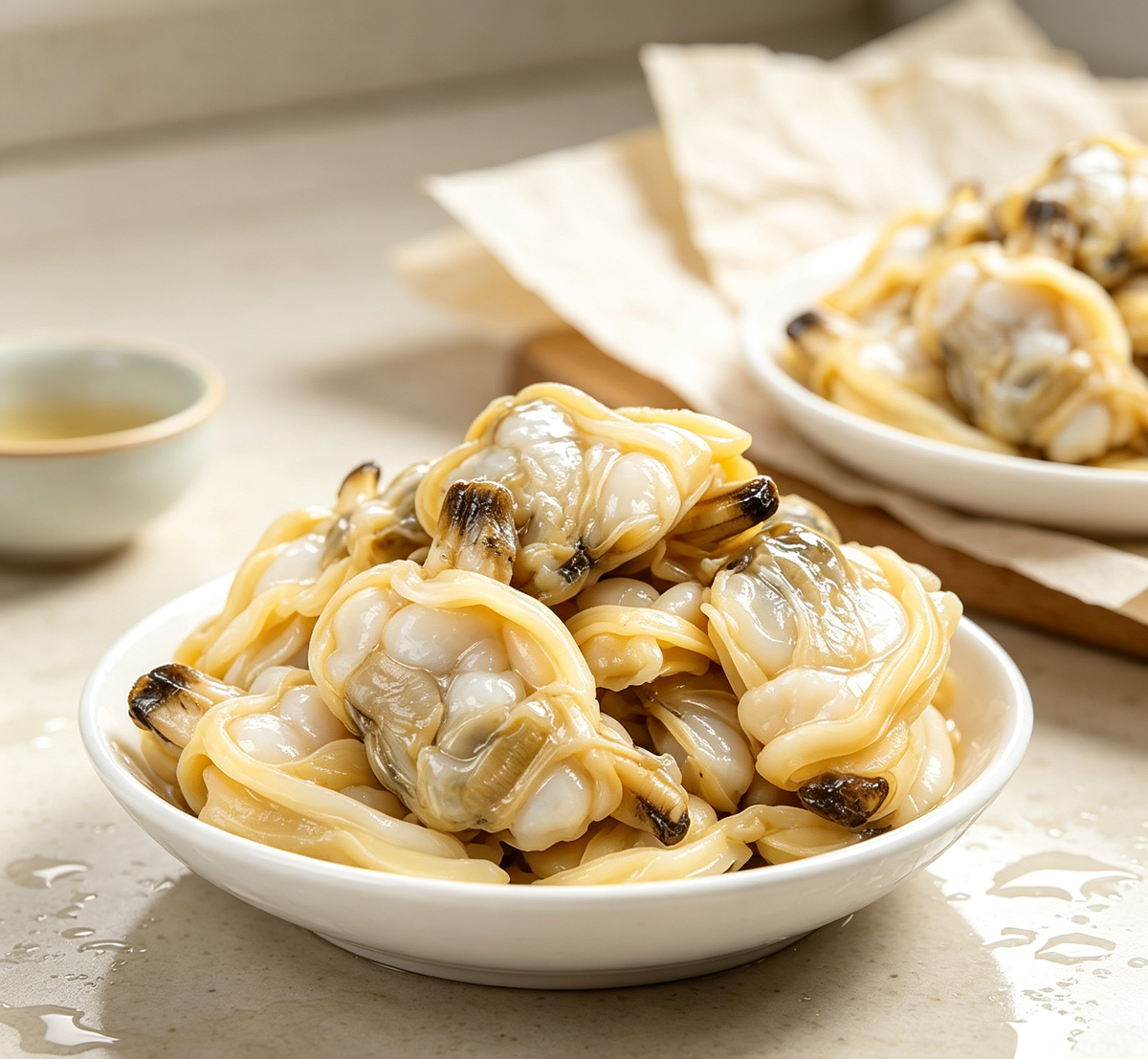 Clams in Cream Sauce