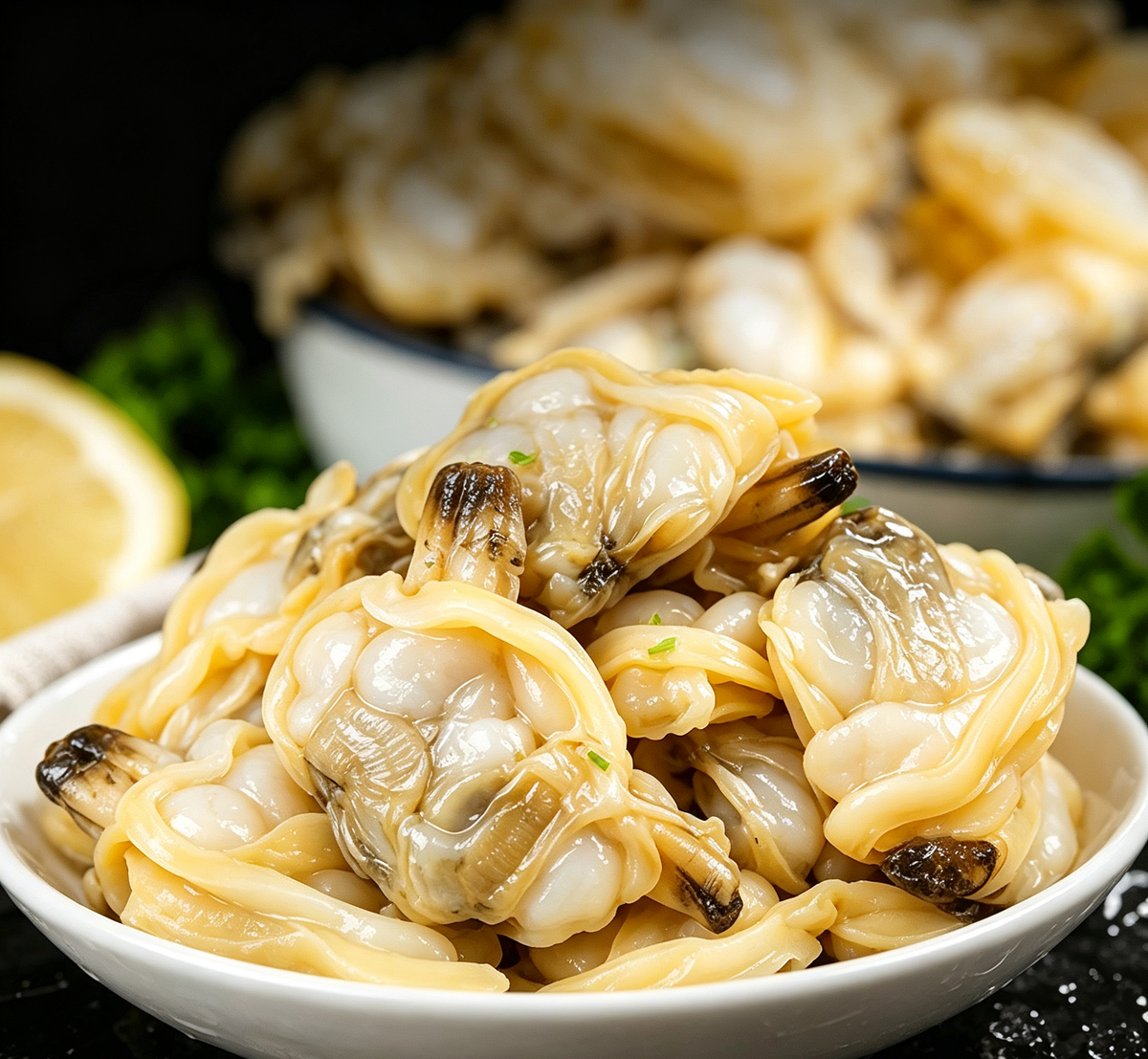 Clams in Cream Sauce